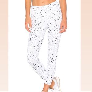 Strut This! “Teagan” White with Stars Leggings